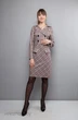 Платье 1022 клетка Mita Fashion