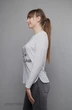 Блузка 913 белый Mita Fashion