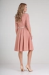 Платье 2275 полоска марсала Moda-Versal