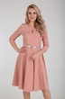Платье 2275 полоска марсала Moda-Versal