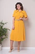 Платье 2298 горчичный Moda-Versal