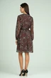 Платье 2323 коричневый Moda-Versal