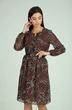 Платье 2323 коричневый Moda-Versal