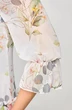 Платье 2328 молочный + цветы Moda-Versal