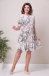 Платье 2328 серо-розовый Moda-Versal