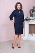 Платье 2368 темно-синий Moda-Versal