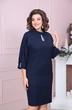 Платье 2368 темно-синий Moda-Versal