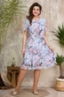 Платье 2383 светло-голубой Moda-Versal