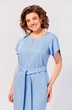 Платье 2680 голубой Moda-Versal фото 4
