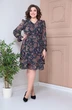 Платье 2377 темно-синий-1 Moda-Versal