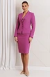Костюм с юбкой 2224 пурпур Мода-Юрс