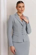 Костюм с юбкой 2224 светло-серый Мода-Юрс фото 4