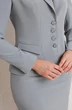 Костюм с юбкой 2224 светло-серый Мода-Юрс фото 5