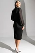 Платье 25-2779 черный Мода-Юрс фото 2