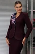 Костюм с юбкой 25-2825 пурпурный Мода-Юрс фото 4 Костюм с юбкой 25-2825 пурпурный Мода-Юрс фото 4