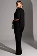 Костюм брючный 25-2883 черный Мода-Юрс фото 2