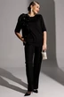 Костюм брючный 25-2883 черный Мода-Юрс фото 5