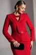 Костюм брючный 25-2888 красный Мода-Юрс фото 4