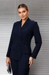 Костюм брючный 25-2926 темно-синий Мода-Юрс фото 3