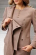 Костюм с юбкой 25-2936 капучино Мода-Юрс фото 4 Костюм с юбкой 25-2936 капучино Мода-Юрс фото 4