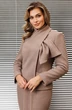 Костюм с юбкой 25-2936 капучино Мода-Юрс фото 3 Костюм с юбкой 25-2936 капучино Мода-Юрс фото 3