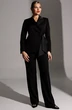 Костюм брючный 25-2938 черный Мода-Юрс фото 2