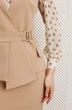 Костюм с юбкой 26-2538 бежевый Мода-Юрс фото 5