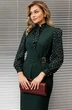 Костюм с юбкой 2538 изумруд Мода-Юрс фото 3 Костюм с юбкой 2538 изумруд Мода-Юрс фото 3