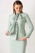 Костюм с юбкой 26-2808 ментол Мода-Юрс фото 4