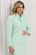 Костюм с юбкой 26-2824 мята Мода-Юрс фото 3