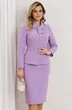 Костюм с юбкой 26-2824 сирень Мода-Юрс фото 3