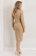 Костюм с юбкой 26-2824 беж Мода-Юрс фото 2