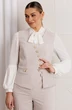Костюм брючный 26-2912 беж Мода-Юрс фото 3