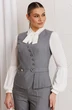 Костюм брючный 26-2912 серый меланж Мода-Юрс фото 3
