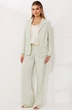 Костюм брючный 26-2924 салатовый Мода-Юрс фото 3