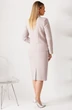 Костюм с юбкой 25-2942 пудра Мода-Юрс фото 2
