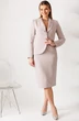 Костюм с юбкой 25-2942 пудра Мода-Юрс фото 3