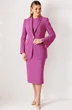 Костюм с платьем 26-2959 пурпурный Мода-Юрс фото 3