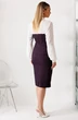 Костюм с юбкой 26-2963 баклажан Мода-Юрс фото 2