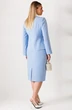 Костюм с юбкой 26-2971 голубой Мода-Юрс фото 2