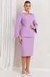 Костюм с юбкой 26-2971 сирень Мода-Юрс