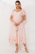 Платье 26-2980 пудра Мода-Юрс