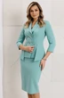 Костюм с юбкой 26-2768 ментол Мода-Юрс фото 3