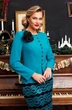 Костюм с юбкой 2875-1 бирюза Мода-Юрс