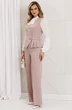 Костюм брючный 26-2912 пыльная роза Мода-Юрс фото 2