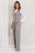 Костюм брючный 26-2912 сталь Мода-Юрс