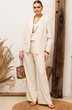 Костюм брючный 26-2924 молочный Мода-Юрс фото 3