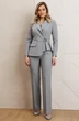 Костюм брючный 25-2926 светло-серый Мода-Юрс фото 3