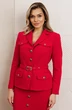 Костюм с юбкой 25-2935 красный Мода-Юрс фото 3