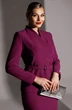 Костюм с юбкой  25-2940 ежевика Мода-Юрс